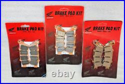 2001-2017 Gl1800 & F6b Goldwing Genuine Honda Brake Pads Front & Rear Oem New