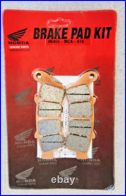 2001-2017 Gl1800 & F6b Goldwing Genuine Honda Brake Pads Front & Rear Oem New