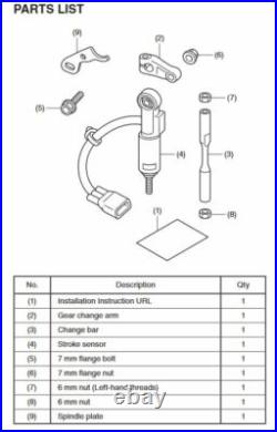 2017-2026 NEW Genuine Honda OE CBR1000RR Quick Shifter 08U70-MKF-D40