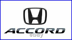 2018-2022 Accord Genuine Honda OEM Gloss Black Emblem Kit (08F20-TVA-100)