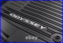 2018-2025 New Genuine Honda Odyssey Black All Season Floor Mats 08P17-THR-110A