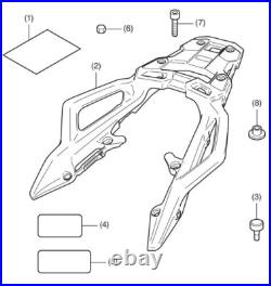 2021-2025 NEW OEM Genuine Honda NC750X Rear Carrier 08L70-MKW-D00ZB 2021-2025 NEW OEM Genuine Honda NC750X Rear Carrier 08L70-MKW-D00ZB