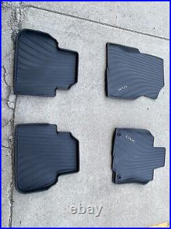 2022-2025 Genuine Honda Civic 4dr/5dr All Season Floor Mats OEM 08P17-T20-110 2022-2025 Genuine Honda Civic 4dr/5dr All Season Floor Mats OEM 08P17-T20-110