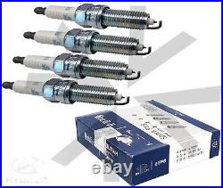 4 PCS Genuine 18846-11070 SILZKR7B11 Iridium Spark Plugs for Hyundai Kia Elantra