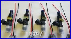 4 new Genuine Bosch 210lb 2200cc fuel injectors Honda Acura B D F series engines