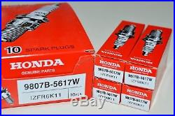 4 pcs 9807B-5617W IZFR6K11 New Genuine OEM NGK Honda Iridium Spark Plugs new