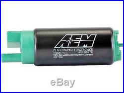 AEM GENUINE 50-1200 320LPH E85 Performance Intank Fuel Pump 40PSI+Install Kit