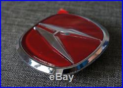 Acura Integra Type-R Red Rear Badge Emblem OEM Genuine TypeR Type R