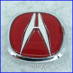 Acura Integra Type-R Red Rear Trunk Badge Emblem OEM Genuine TypeR Type R