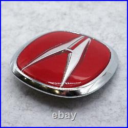 Acura Integra Type-R Red Rear Trunk Badge Emblem OEM Genuine TypeR Type R