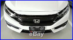 Asian Black Molding Front Grille Extension Assy RL Honda Civic RS 16-18 Genuine