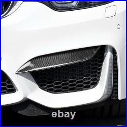 Carbon Fiber Eyelids Eyebrows Lids Headlight Molding Trim Covers For BMW M3 M4