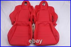 Custom Made Honda S2000 AP1 Real Leather Seat Covers Red or other color