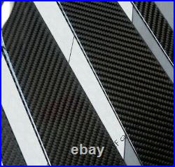 FIT Honda Civic 2006-2011 Bc Pillar Panel Window Trim Covers Real Carbon Fiber N