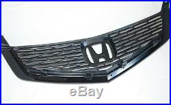 FRONT Type-S (Euro-R) Bumper Grille for Honda ACCORD CL7 + Red H Emblem Genuine