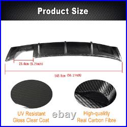 Fit For Audi A3 Standard Bumper 2014-2016 REAL Carbon Rear Diffuser Spoiler Lip