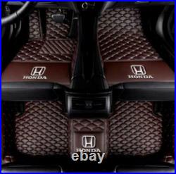 For 1998-2022 HONDA Accord Car Floor Mats Coupe Carpet Custom Floor Liner Auto