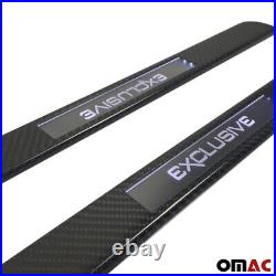 For Honda Accord Genuine Carbon LED Door Sill Cover Exclusive 2 Pcs