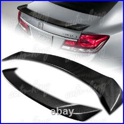 For Honda CIVIC Sedan/4dr Real Carbon Fiber Rear Trunk Deck Spoiler LID Wing