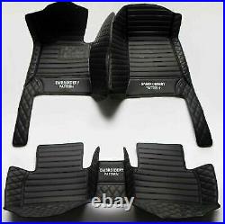 For Honda Floor Liner Mats Custom Waterproof Mat Auto Carpet Pad PU Leather Mats