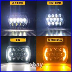 For Mack CH CS MS 5X7 7X6 LED Headlight High / Low Beam H6054/6054