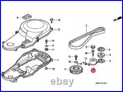 GENUINE HONDA OEM BF75A BF90A Timing belt kit 14400-ZW1-004 / 14510-ZW1-004