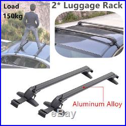 Genuine Aluminum Alloy Roof Top Rack Bar Luggage Rack Luggage Rack Cross Bars