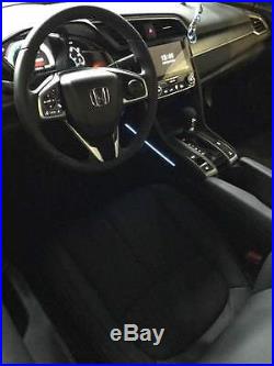 Genuine Blue Led Console Illuminated For Honda CIVIC Sedan Coupe Hatch 2016-2019