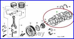 Genuine HONDA S2000 F20C F20C1 F20C2 Engines Crankshaft 13310-PCX-000 OEM NEW