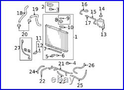 Genuine Honda 09-15 Pilot / Ridgeline ATF Cooler Pipe C 25210-RN0-000