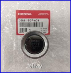 Genuine Honda 2016-2024 Start / Stop Switch Assembly 35881-TG7-A04