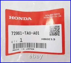 Genuine Honda 72961-TA0-A01 Driver Rear Upper Molding Sash 2008-2012 Accord New