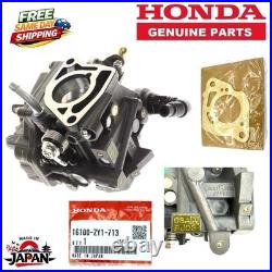 Genuine Honda CARBURETOR (BJ08A A) 16100-ZY1-713 w Gasket 16221-ZY1-000 OEM NEW