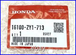 Genuine Honda CARBURETOR (BJ08A A) 16100-ZY1-713 w Gasket 16221-ZY1-000 OEM NEW