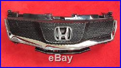 Genuine Honda Civic 2007-2011 Front Sports Mesh & Chrome Grille / Grill