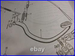 Genuine Honda Dax 50 70 Rear Brake Pedal New