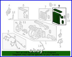 Genuine Honda Evaporator 80211-TBA-A12