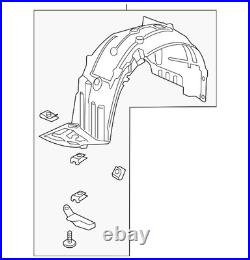 Genuine Honda Fender Liner 74151-TGG-A50 Genuine Honda Fender Liner 74151-TGG-A50