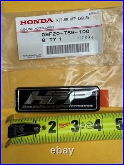 Genuine Honda HFP Emblem Rear 08F20-TS9-100