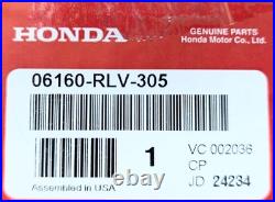 Genuine Honda Injector Kit Fuel 06160-RLV-305 Genuine Honda Injector Kit Fuel 06160-RLV-305