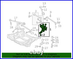 Genuine Honda Knuckle LH Rear NEW OEM 52215-SDA-A50