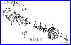 Genuine Honda NSX AT Crankshaft Pulley 13811-PR7-A11
