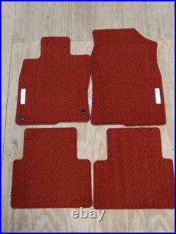 Genuine Honda Oem Red HFP Carpet Mats 17-21 Civic 4 dr 5 dr New 08P15-TGG-110A