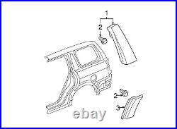 Genuine Honda Pillar Molding 75650-S9V-A01ZC