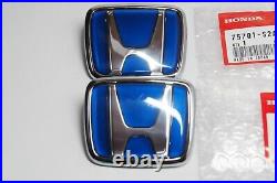 thumbnail image 2 of Genuine Honda S2000 Front & Rear Emblem Set – AP1 AP2 02-09 OEM (75701-S2A-J00) 2 of 5