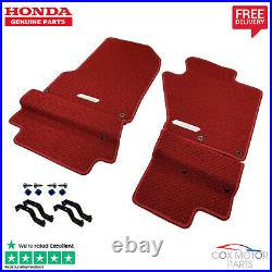 Genuine Honda S2000 Premium Red Carpet Mats (RHD)