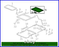 Genuine Honda Sunshade NEW OEM 70600-TS8-A02ZA