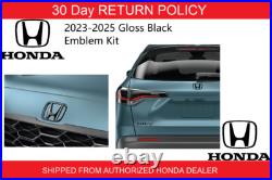Genuine New 2023-2025 Honda HR-V Gloss Black Emblem Set 08F20-3V0-100 Genuine New 2023-2025 Honda HR-V Gloss Black Emblem Set 08F20-3V0-100