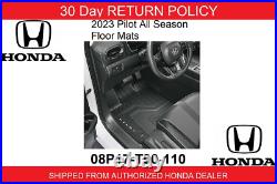 Genuine New 2023-2025 Honda Pilot All Season Floor Mats 08P17-T90-110