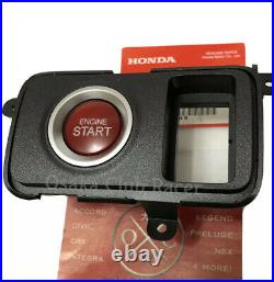 Genuine OEM FD2 Honda Civic Type R Push Start Button & Trim 06-11 Si FA5 FG2 JDM